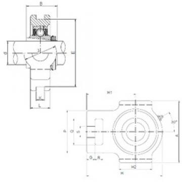 ISO UKT211 bearing units