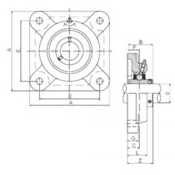ISO UCF310 bearing units