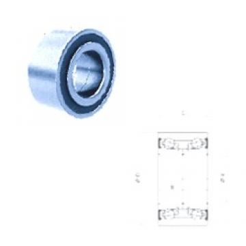 30 mm x 62 mm x 38 mm  PFI PW30620038CS angular contact ball bearings