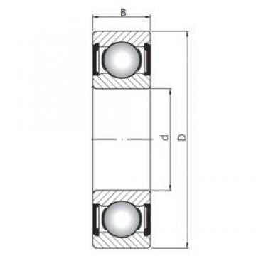 17 mm x 26 mm x 5 mm  ISO 61803 ZZ deep groove ball bearings