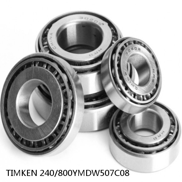240/800YMDW507C08 TIMKEN Tapered Roller Bearings Tapered Single Metric