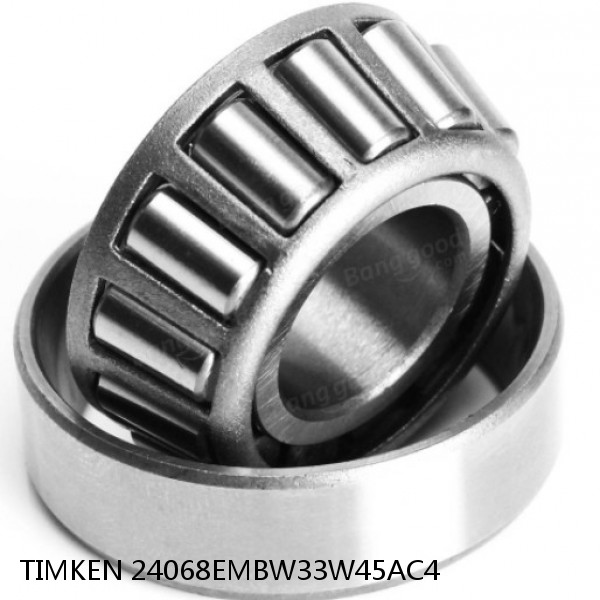 24068EMBW33W45AC4 TIMKEN Tapered Roller Bearings Tapered Single Metric