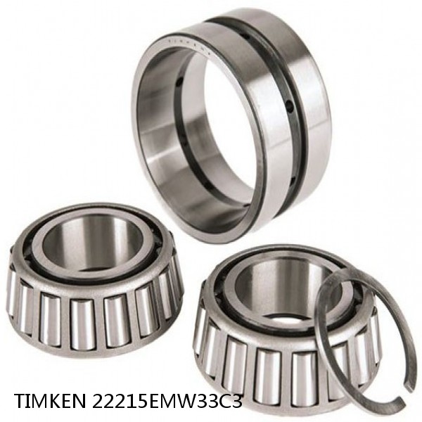 22215EMW33C3 TIMKEN Tapered Roller Bearings Tapered Single Imperial