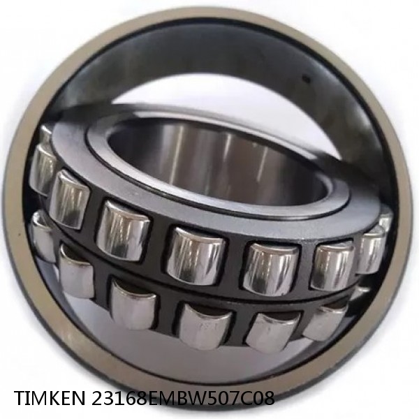 23168EMBW507C08 TIMKEN Spherical Roller Bearings Steel Cage