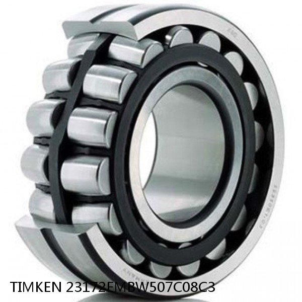 23172EMBW507C08C3 TIMKEN Spherical Roller Bearings Steel Cage