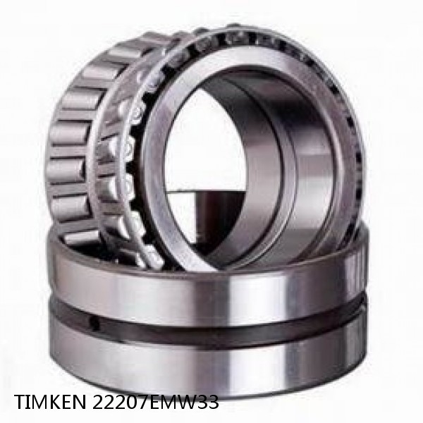 22207EMW33 TIMKEN Tapered Roller Bearings TDI Tapered Double Inner Imperial