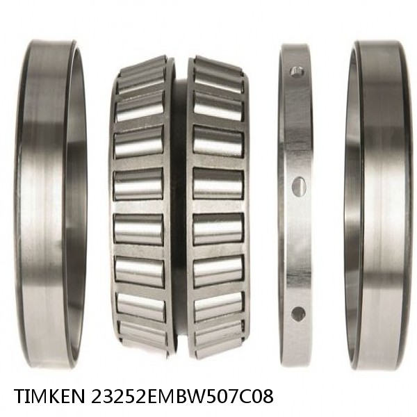23252EMBW507C08 TIMKEN Tapered Roller Bearings TDI Tapered Double Inner Imperial