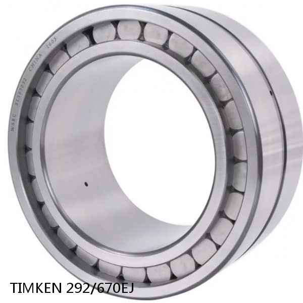 292/670EJ TIMKEN Full Complement Cylindrical Roller Radial Bearings