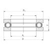 ISO 51118 thrust ball bearings #1 small image
