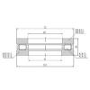 ISO 81102 thrust roller bearings #3 small image