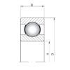 2,5 mm x 6 mm x 1,8 mm  ISO 618/2,5 deep groove ball bearings #3 small image