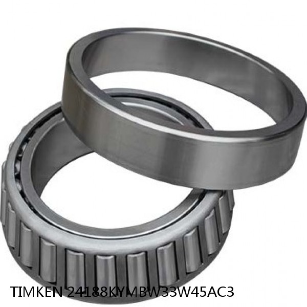 24188KYMBW33W45AC3 TIMKEN Tapered Roller Bearings Tapered Single Metric #1 small image