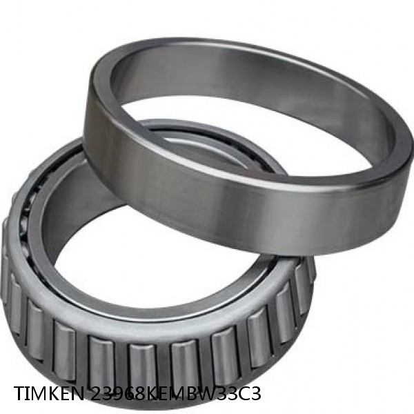 23968KEMBW33C3 TIMKEN Tapered Roller Bearings Tapered Single Metric