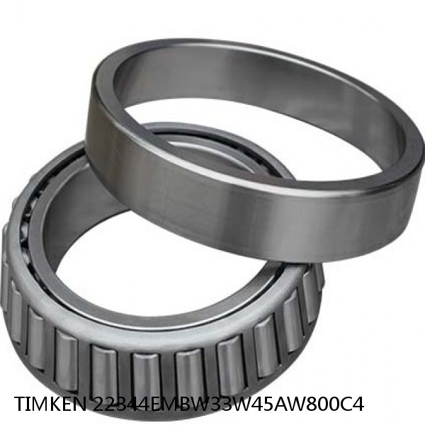 22344EMBW33W45AW800C4 TIMKEN Tapered Roller Bearings Tapered Single Metric #1 small image