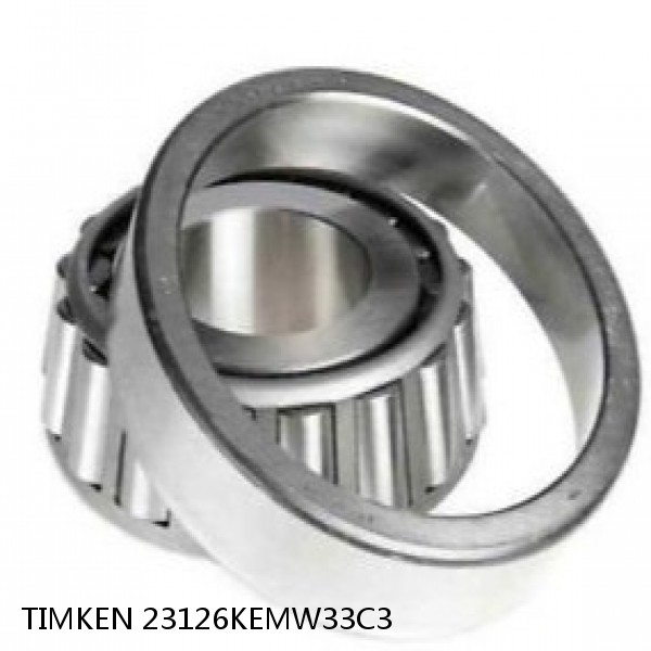 23126KEMW33C3 TIMKEN Tapered Roller Bearings Tapered Single Imperial