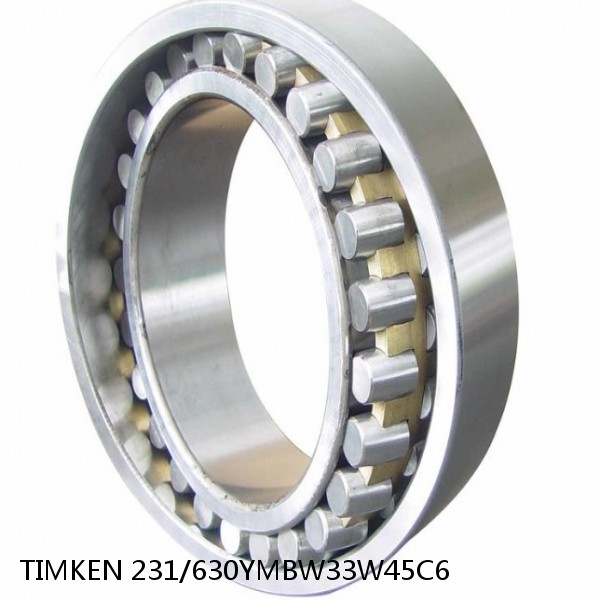 231/630YMBW33W45C6 TIMKEN Spherical Roller Bearings Steel Cage