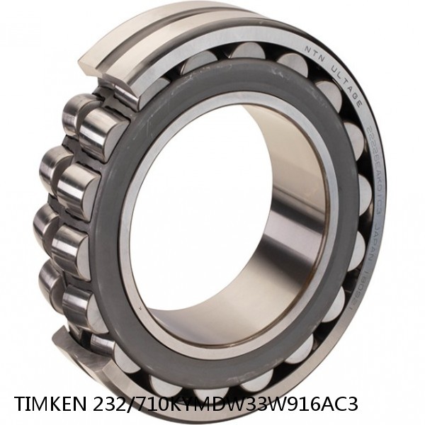 232/710KYMDW33W916AC3 TIMKEN Spherical Roller Bearings Steel Cage