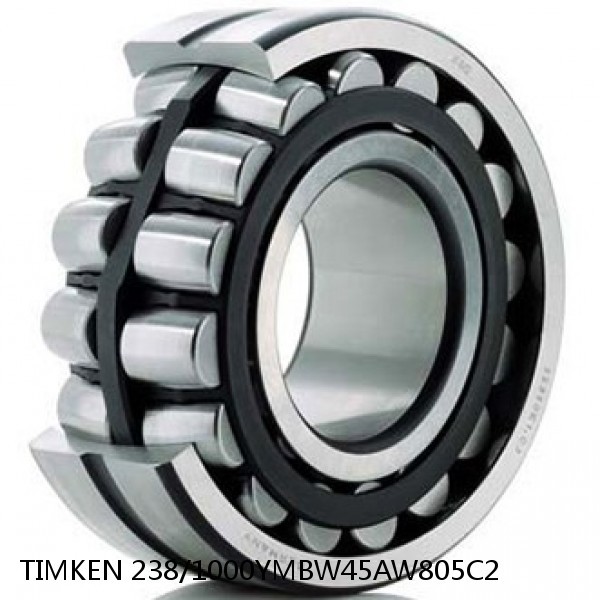 238/1000YMBW45AW805C2 TIMKEN Spherical Roller Bearings Steel Cage