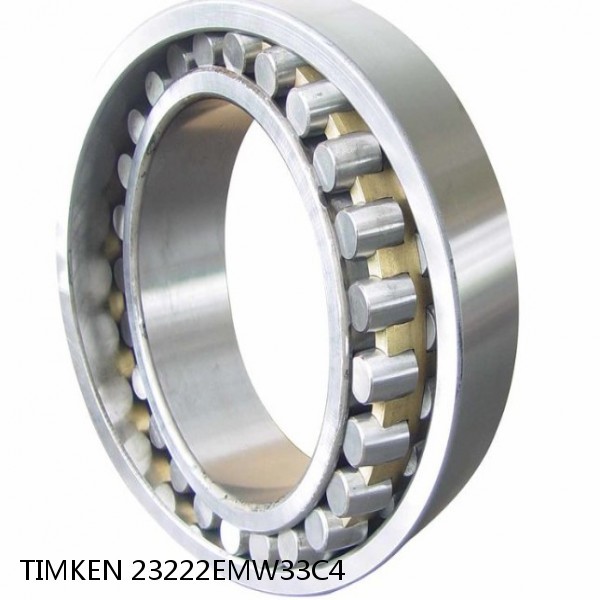 23222EMW33C4 TIMKEN Spherical Roller Bearings Steel Cage