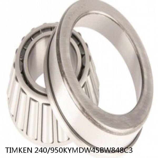 240/950KYMDW45BW848C3 TIMKEN Tapered Roller Bearings TDI Tapered Double Inner Imperial #1 small image