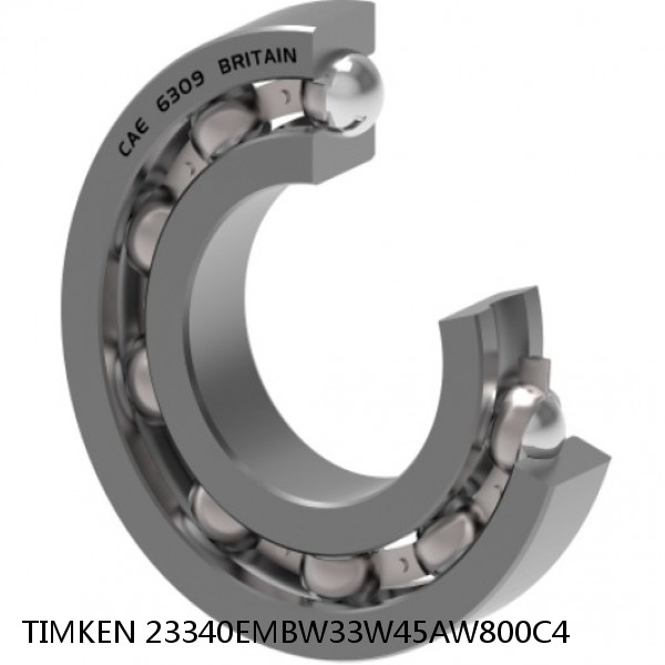 23340EMBW33W45AW800C4 TIMKEN Full Complement Cylindrical Roller Radial Bearings #1 small image