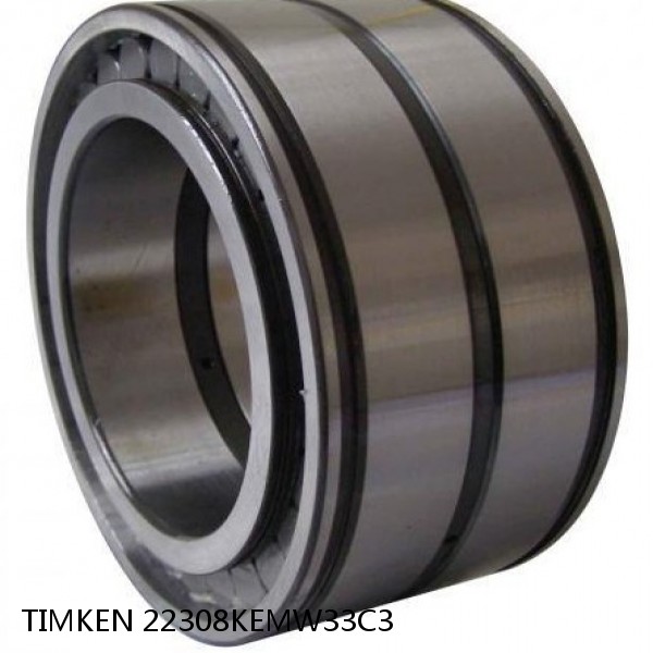22308KEMW33C3 TIMKEN Full Complement Cylindrical Roller Radial Bearings #1 small image