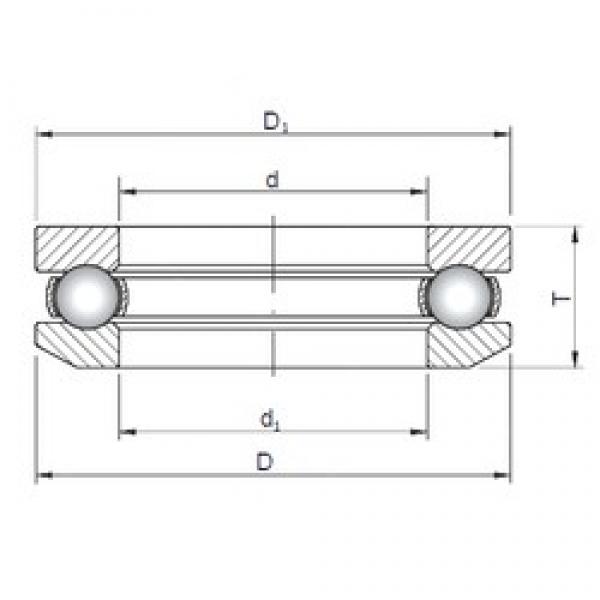 ISO 53201 thrust ball bearings #1 image