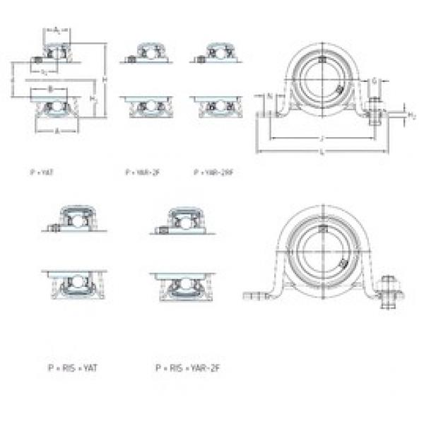 SKF P 3/4 TR bearing units #3 image