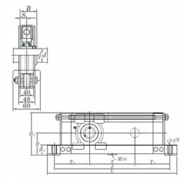 KOYO UCTL205-400 bearing units #3 image