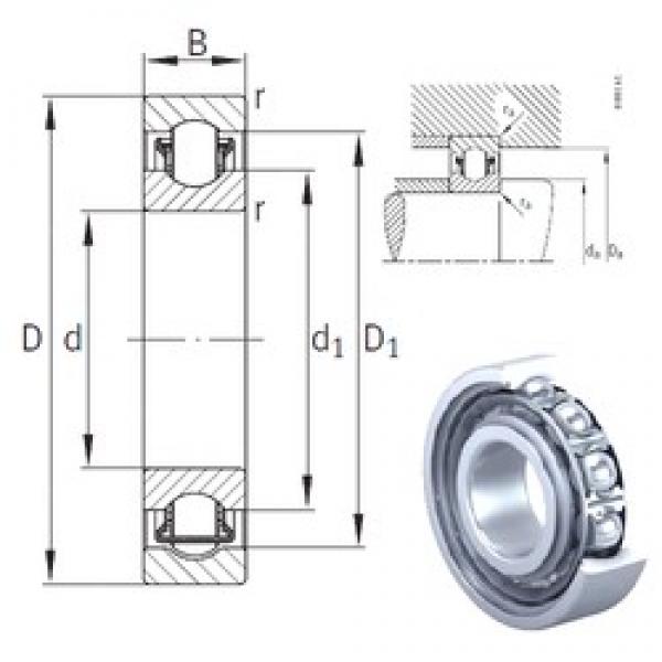 40 mm x 90 mm x 23 mm  INA BXRE308 needle roller bearings #3 image