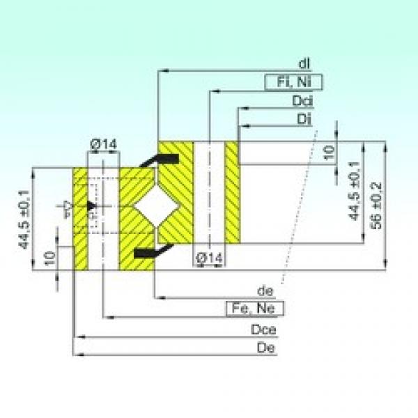 ISB NR1.14.0944.200-1PPN thrust roller bearings #3 image