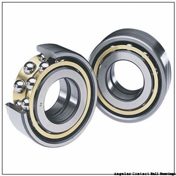 100 mm x 180 mm x 34 mm  FAG QJ220-N2-MPA angular contact ball bearings #1 image