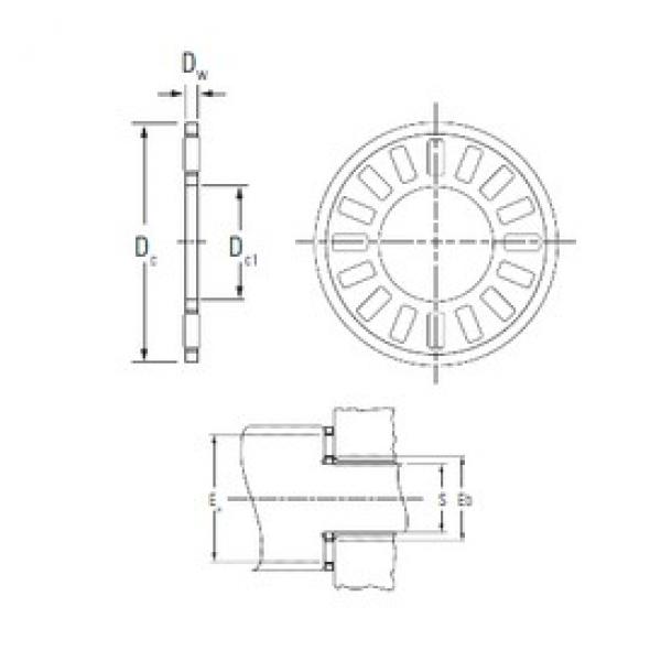 KOYO NTA-512 needle roller bearings #3 image