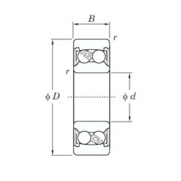 12 mm x 32 mm x 14 mm  KOYO 2201-2RS self aligning ball bearings #3 image