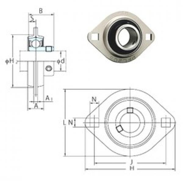 FYH SBPFL205-15 bearing units #3 image