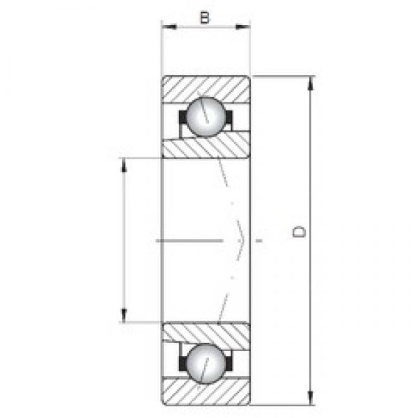 ISO 71836 C angular contact ball bearings #3 image