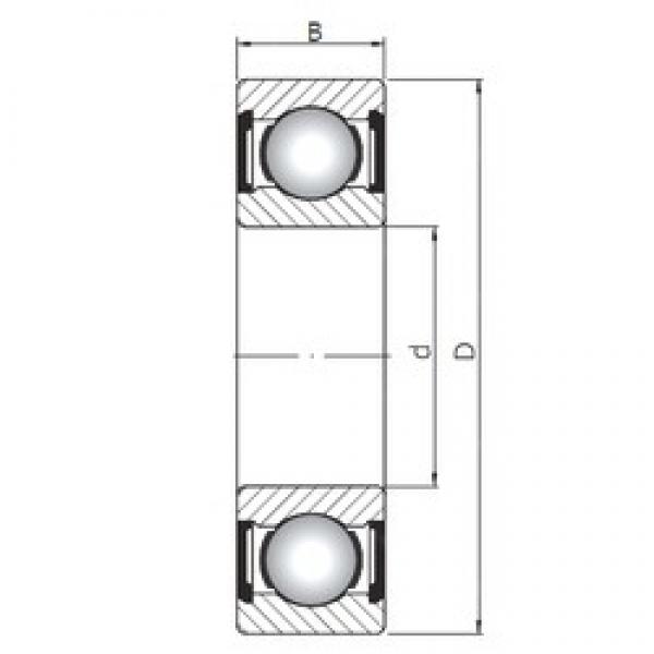 17 mm x 26 mm x 5 mm  ISO 61803 ZZ deep groove ball bearings #3 image