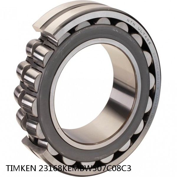 23168KEMBW507C08C3 TIMKEN Spherical Roller Bearings Steel Cage #1 image