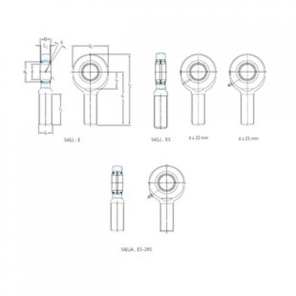 SKF SA45ES-2RS plain bearings #3 image