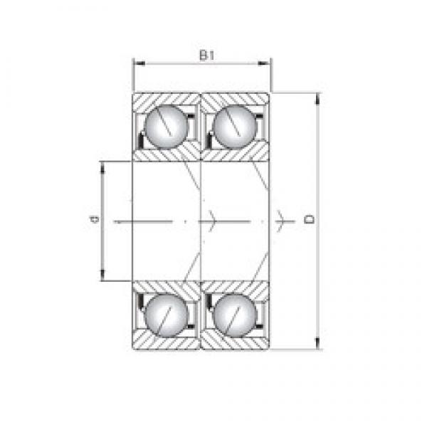 ISO 7214 ADT angular contact ball bearings #3 image