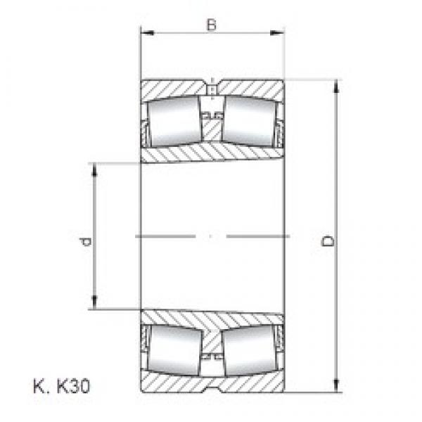 130 mm x 230 mm x 64 mm  ISO 22226 KW33 spherical roller bearings #3 image